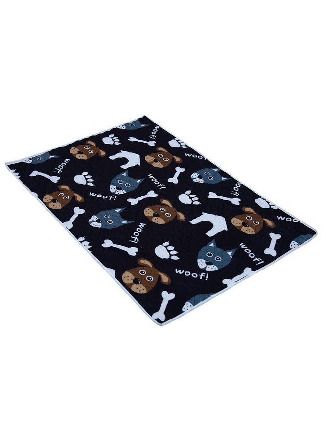 AAZEEM Soft Light Weight Mat for Dogs,Cats & Pets, (Size-M),Black - Image 1